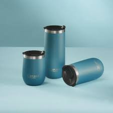 Ly Giữ Nhiệt Tupperwear Xploris màu xanh, trắng khắc hình- Liên hệ chọn hình