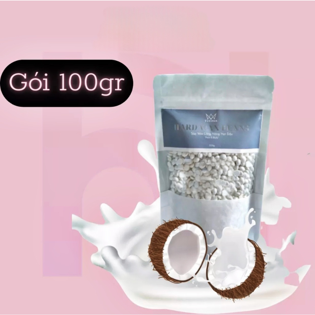 Sáp Wax Lông Sữa Dừa Cao Cấp Siêu Bám Lông, Dành Cho Da Nhạy Cảm