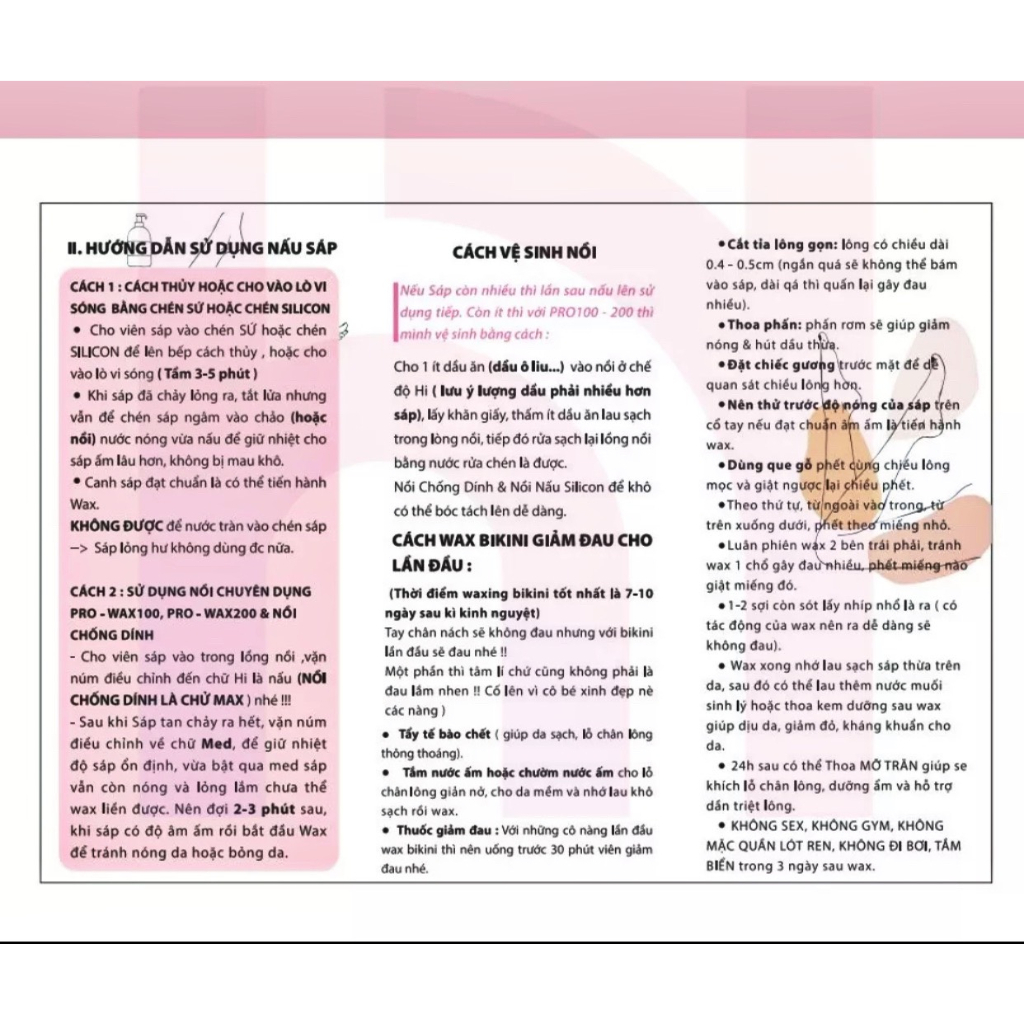 Sáp Wax Lông Sữa Dừa Cao Cấp Siêu Bám Lông, Dành Cho Da Nhạy Cảm