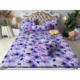 Bộ drap thun hàn quốc 4 món mát mịn