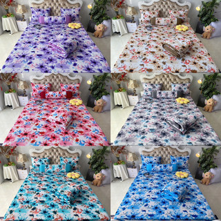 Bộ drap thun hàn quốc 4 món mát mịn