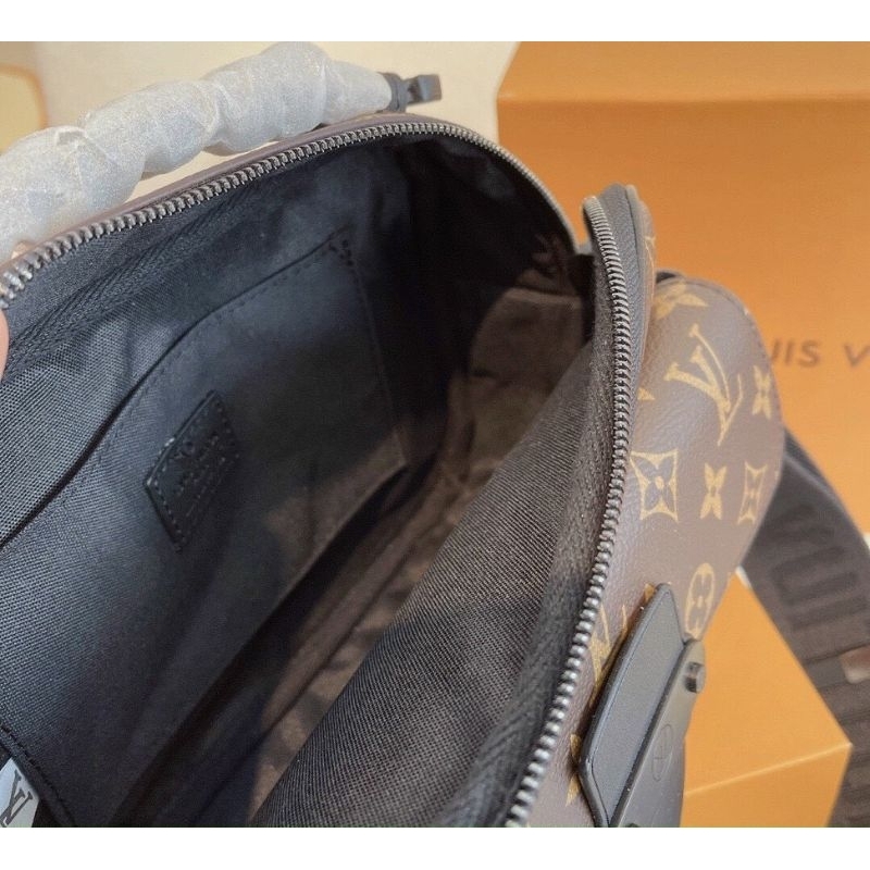 Túi LV nam& nữ hoa nâu sz25cm kèm quai đeo chất dày đẹp fullbox