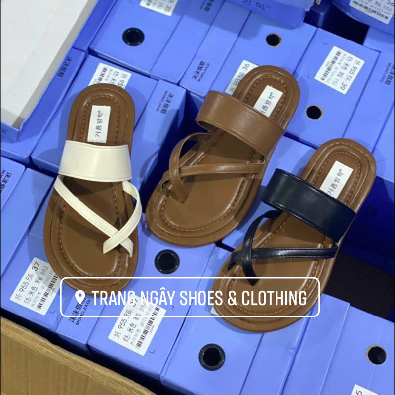 DÉP LÊ XỎ NGÓN CHẤT DA ĐẾ SIÊU ÊM 2023