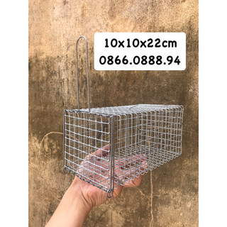 Lồng bẫy sóc,chuột 10x22cm🐁