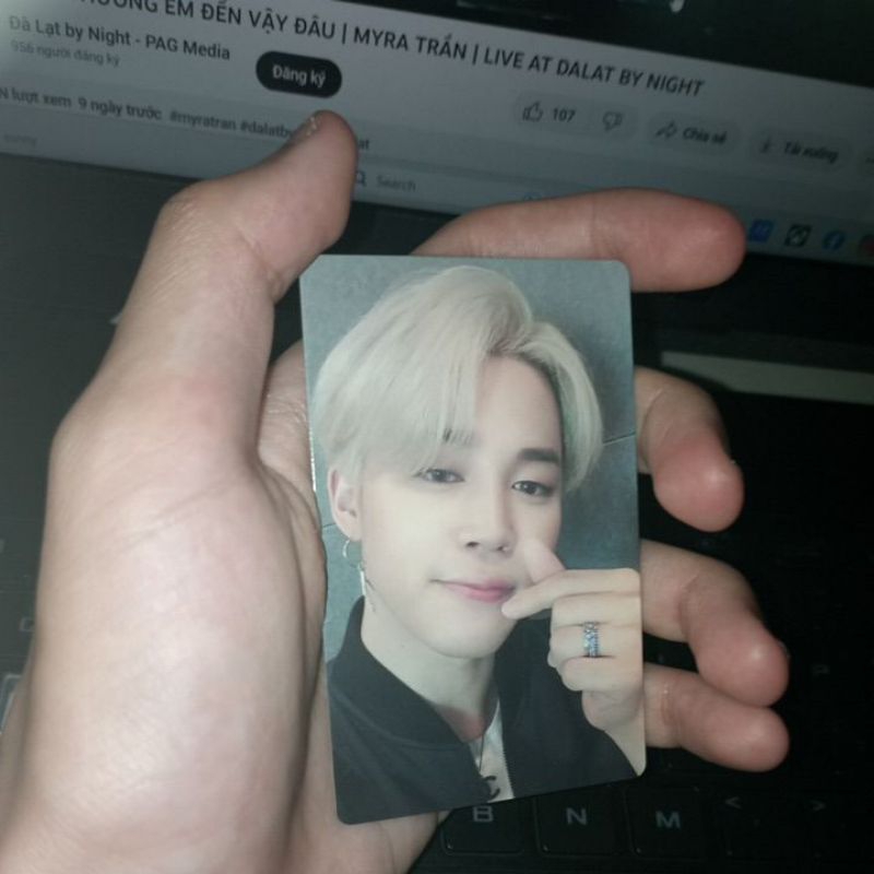 Card Jimin BTS light
