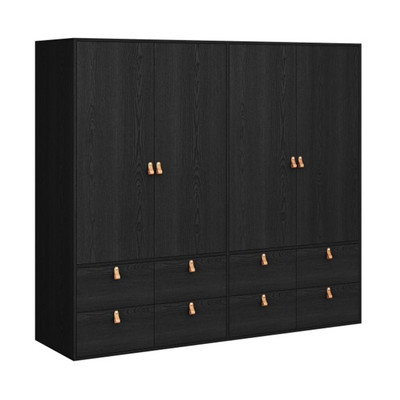 SUDIO, Tủ quần áo WAR_097, 200x59x180cm, tủ đựng quần áo Scandi Home