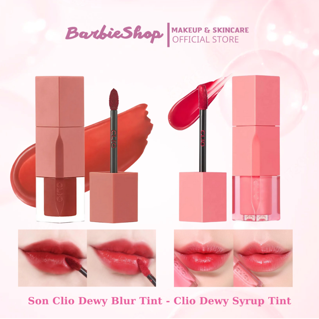 Son Kem Mịn Môi Clio Dewy Blur Tint - Clio Dewy Syrup Tint [01 - 02 - 03 - 04]