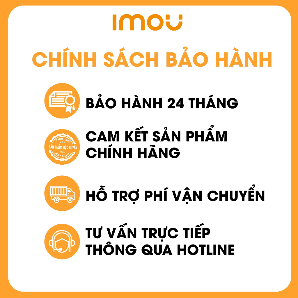Camera IMOU Wifi Ngoài Trời F22FP//F42FP/F32FP/F52FP - 2MP/3MP/5MP, Có Màu Ban Đêm, BH 2 Năm