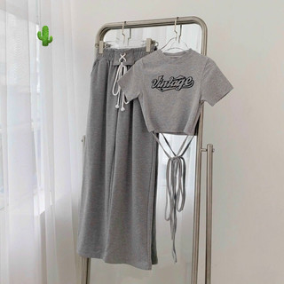 ÁO CROPTOP CỘT EO
