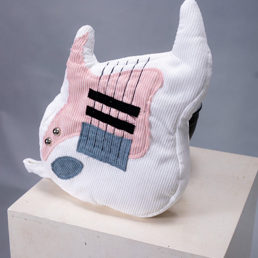 Túi Đeo Chéo trần bông Đàn Điện - handmade - Musty house