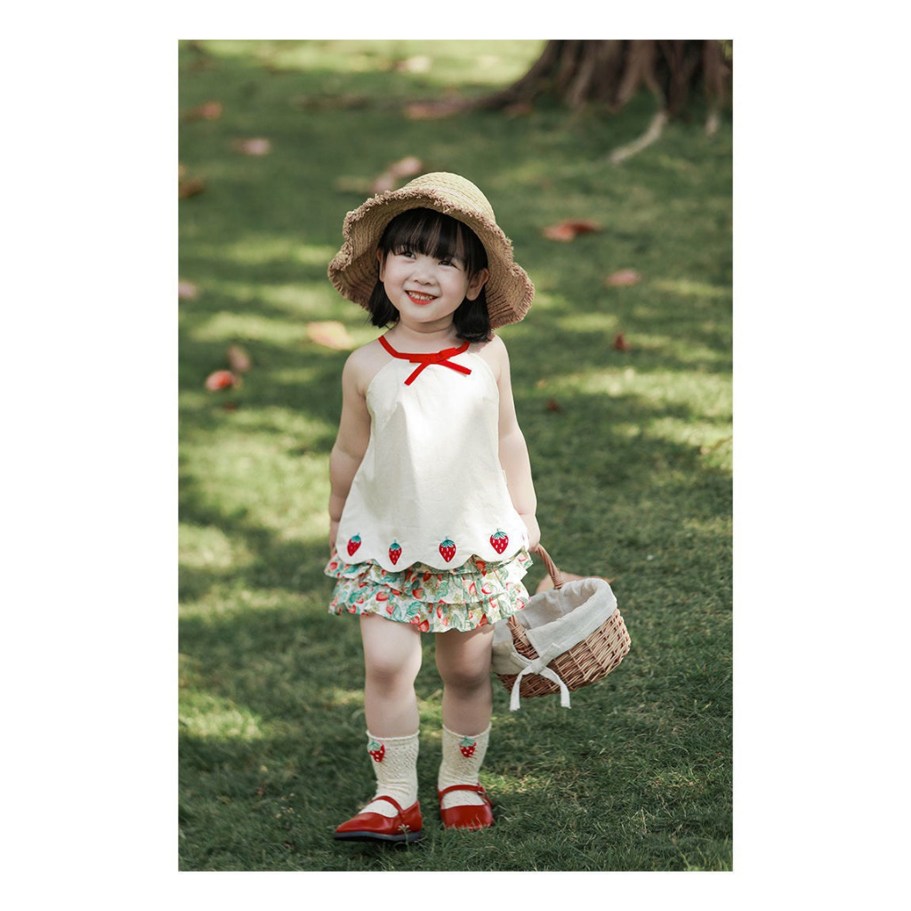 Siêu phẩm set bộ dâu xinh yêu cực kute