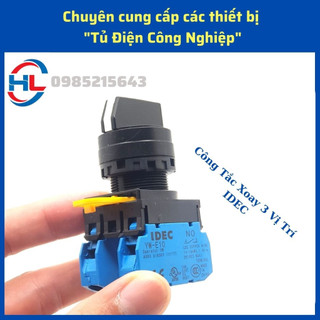 Nút nhấn phi 22, nút nhấn nhả/giữ, Công tắc xoay (Nhiều loại)