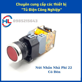 Nút nhấn phi 22, nút nhấn nhả/giữ, Công tắc xoay (Nhiều loại)