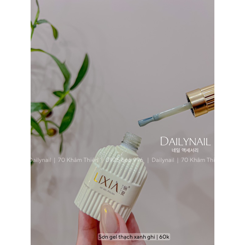 Sơn Gel thạch tone Xanh Ghi S03