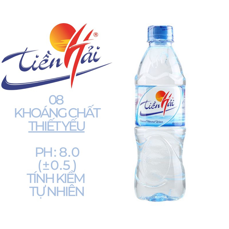 Nước khoáng KIỀM Tiền Hải 500ml  - Không ga
