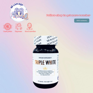 Viên Uống Trắng Da Dietary Supplement Triple White - 50 Viên