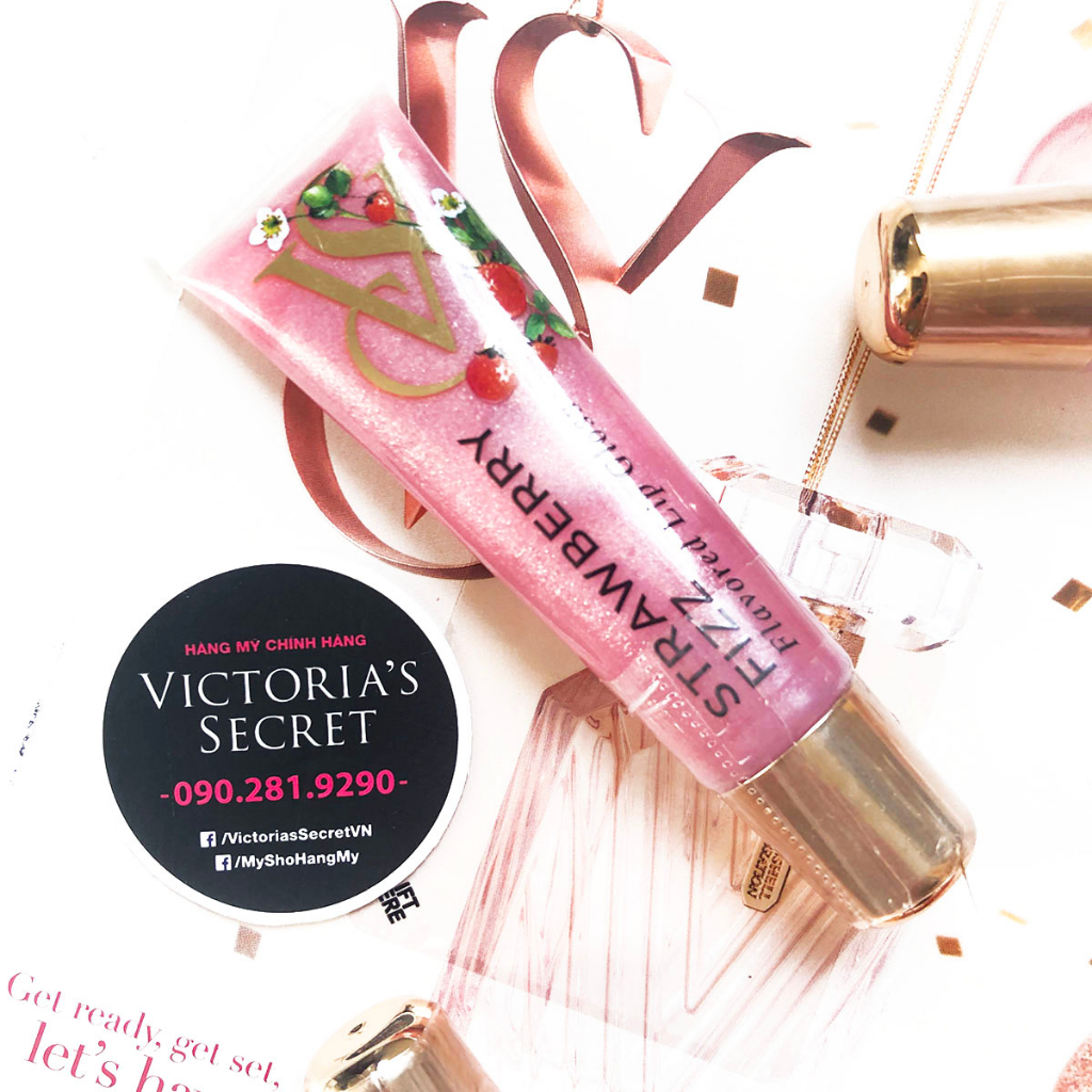 Son bóng hương dâu Strawberry Fizz, Victoria's Secret - Hàng nhập USA