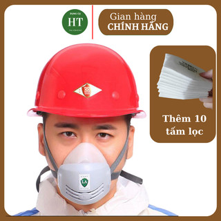 Mặt nạ phòng độc - Khẩu Trang phun sơn hóa chất chất liệu silicone mềm