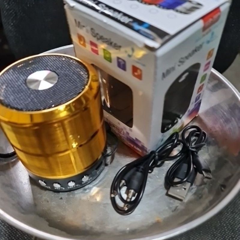 Loa ws887. Loa bluetooth. Loa mini nghe nhạc. Loa bẫy chim thú
