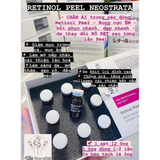 Tinh chất thay da sinh học peel neo.strata prosystem retinol peel