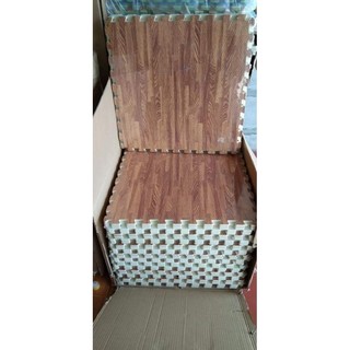 Thảm xốp vân gỗ (bịch 6 tấm,kt 60*60cm)