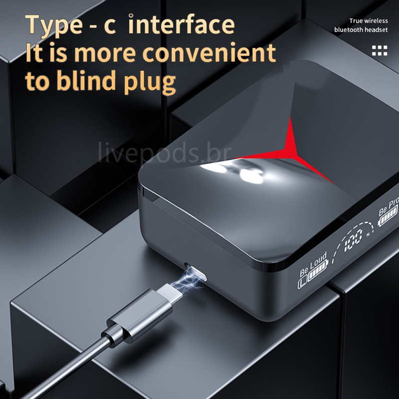 Tai nghe Bluetooth VOULAO M90 Pro M10 Pro âm thanh chất lượng cao pin 6h đa dụng