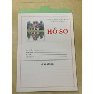 Bộ hồ sơ xin việc loại đẹp
