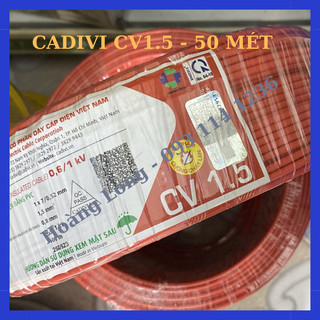 Dây điện cadivi 1.5 đơn