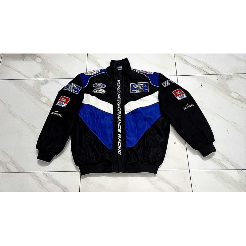 For racing jacket logo thiêu hàng có sẵng