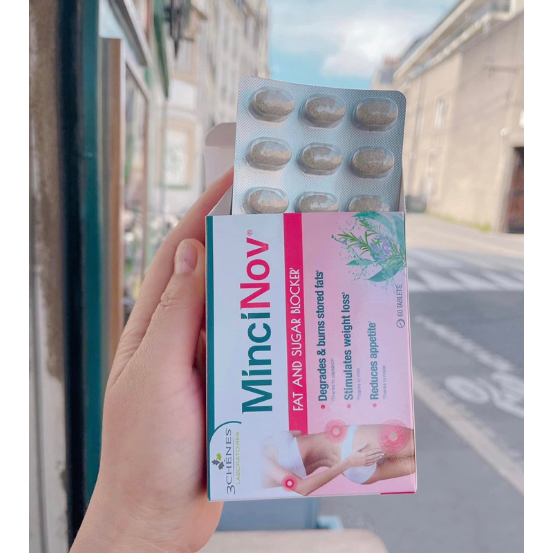 Viên giảm mỡ Minci Nov Pháp Mẫu mới 2023