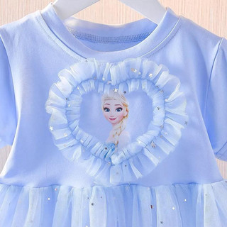 Váy Elsa tim ngực lấp lánh