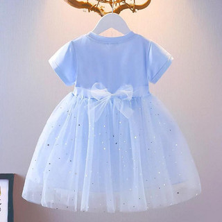 Váy Elsa tim ngực lấp lánh
