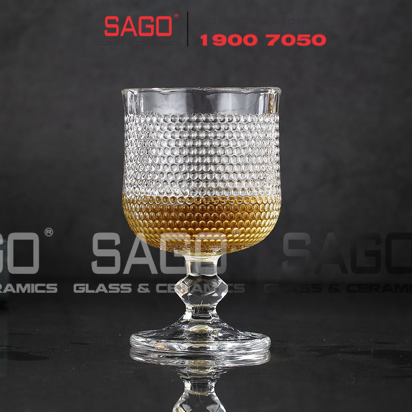 Ly thủy Tinh Có Chân Deli Vintage Liqueur Glass 40ml | Tùy Chọn Mẫu