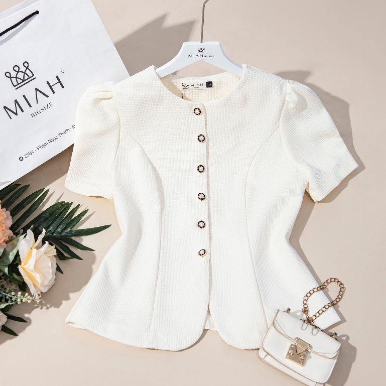 Áo kiểu Soda thiết kế bigsize dáng ngắn đủ size cho nàng duyên dáng thả dáng MIAH BIGSIZE