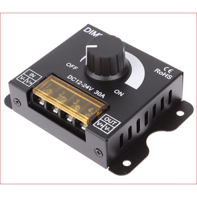 Bộ Dimmer điều khiển Led công suất lớn 12v~24v- 30A