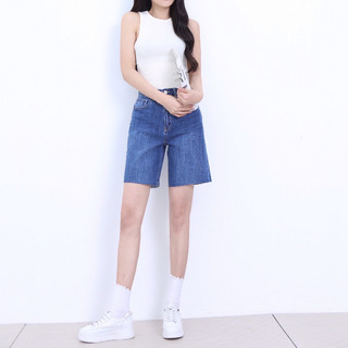 Quần Short Jean Nữ Trơn Tua Rua Nhiều Màu CT Jeans