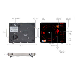 Bếp hồng ngoại Comet CM5558