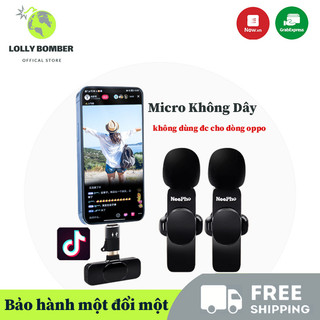 Micro Thu Âm Không Dây Cài,Mic Không Dây Chuyên Nghiệp,Micro thu âm,Mic Bắt Nhạy
