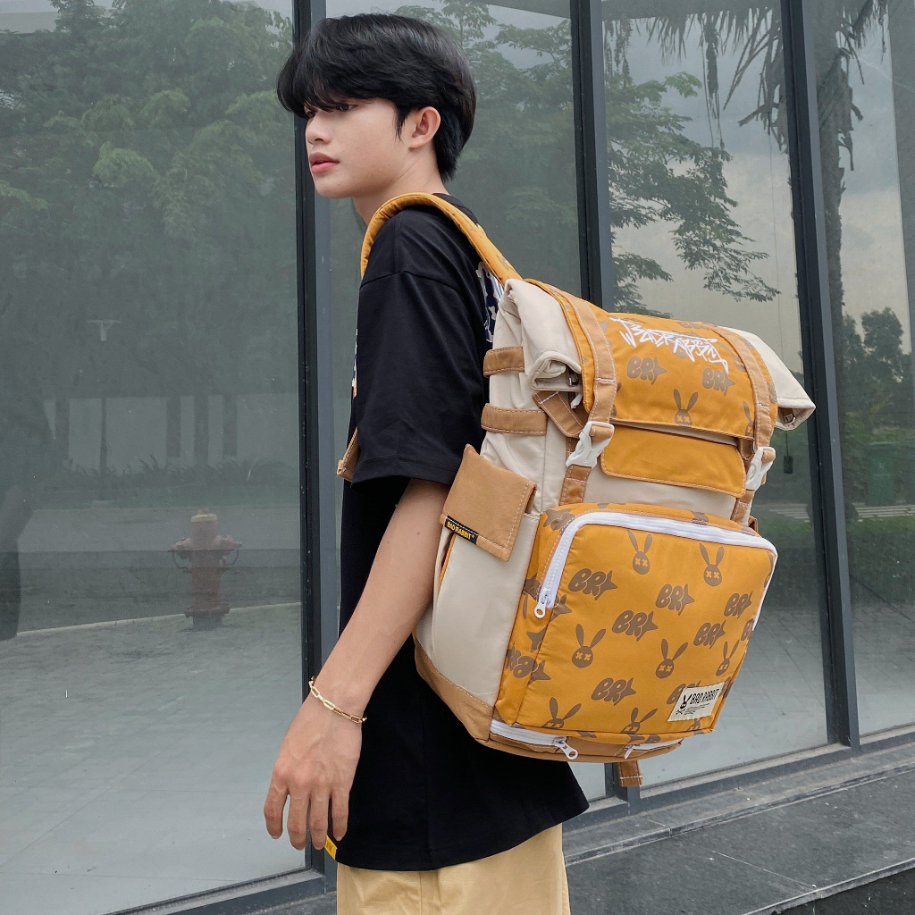 Balo Bad Rabbit- Rabbit Cartoon Backpack - Local Brand Chính Hãng