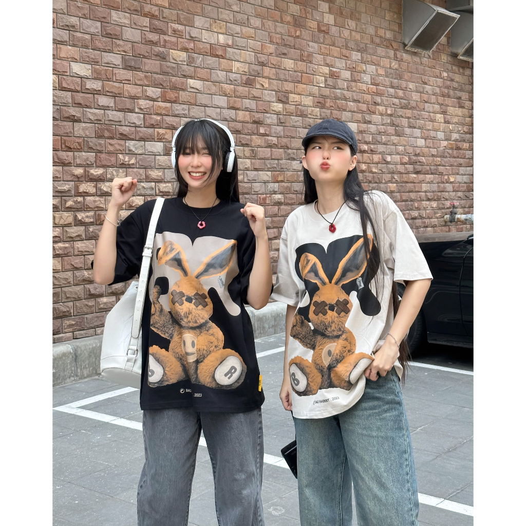 Áo Thun Unisex Bad Rabbit- Sand Rabbit Player Tee - Local Brand Chính Hãng