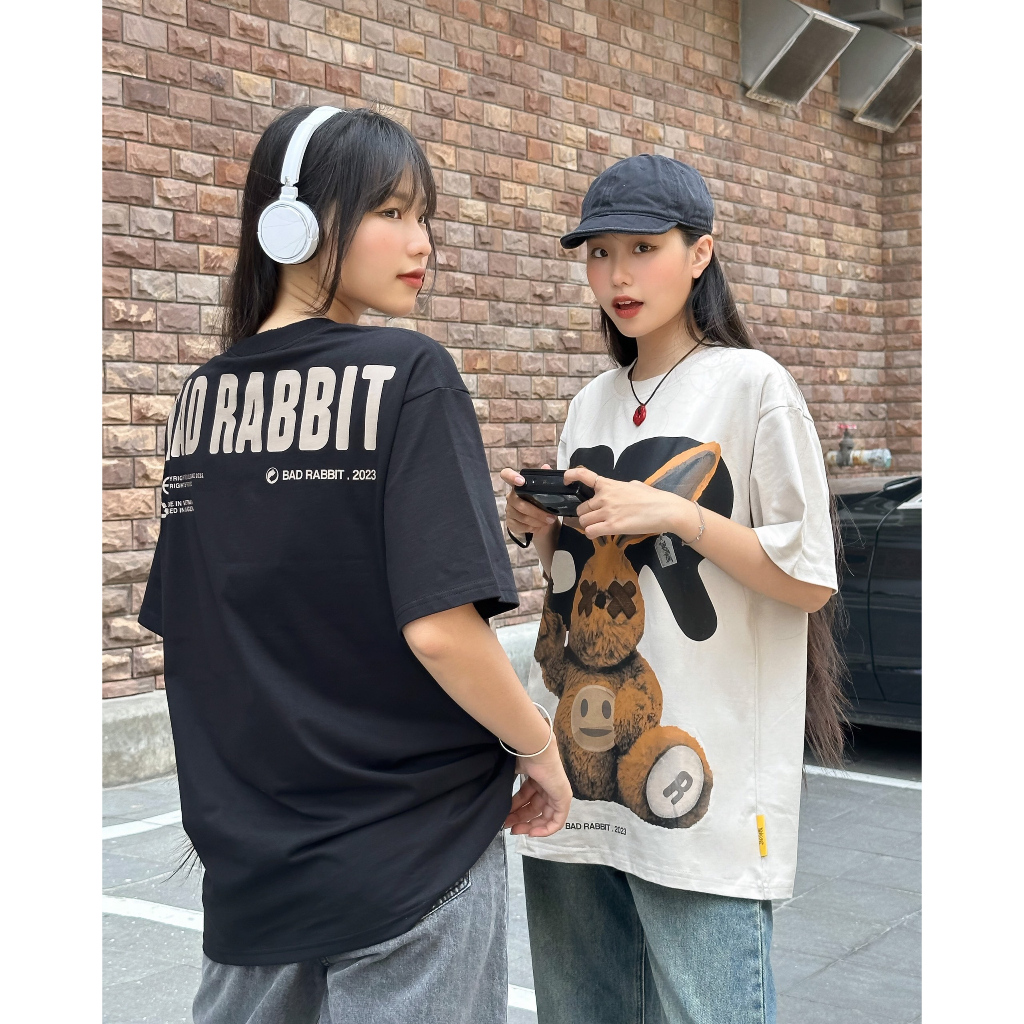 Áo Thun Unisex Bad Rabbit- Sand Rabbit Player Tee - Local Brand Chính Hãng