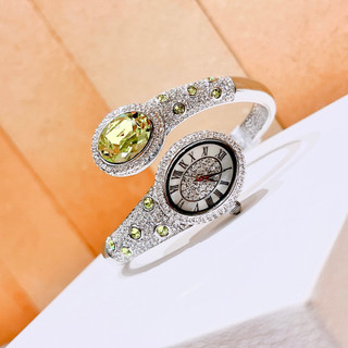 Đồng hồ nữ Melissa F8118 Silver Dây thép không gỉ, Authentic, fullbox, Luxury diamond watch