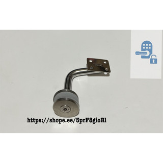 Tay J bắt kính lan cang / cầu thang kính inox SUS304