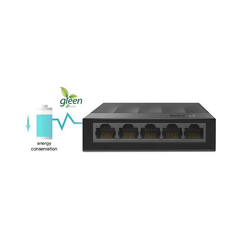 Switch TP-Link LS1005G 5-Port 10/100/1000Mbps Gigabit - CHính Hãng