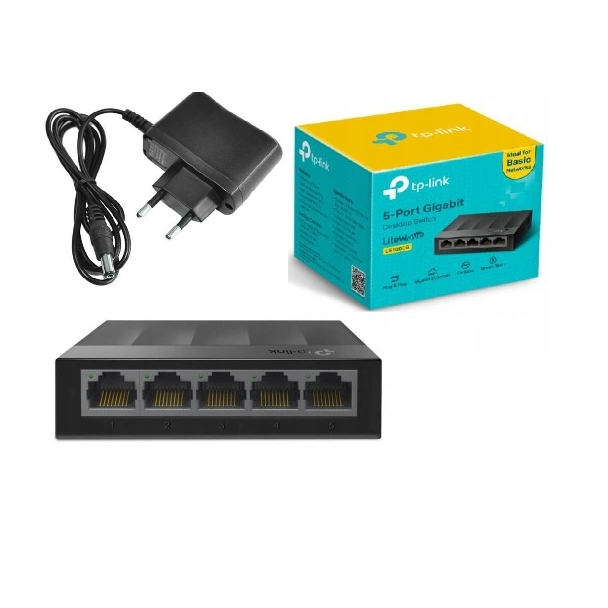 Switch TP-Link LS1005G 5-Port 10/100/1000Mbps Gigabit - CHính Hãng