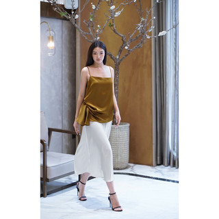 Chân váy lụa Bias Skirt đuôi cá dáng dài thương hiệu Sonnet, ,chân váy dài thanh lịch,sang trọng