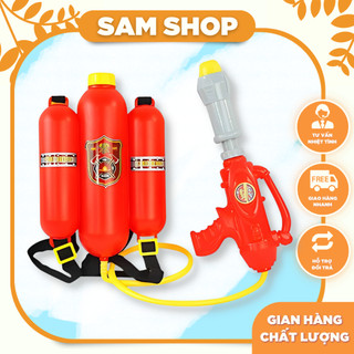 Súng nước cứu hoả đeo lưng cho bé