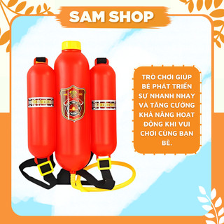 Súng Nước Cứu Hoả Đeo Lưng Cho Bé