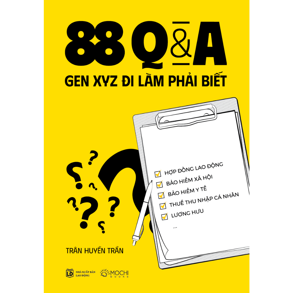 Sách - 88 Q&A Gen XYZ đi làm phải biết