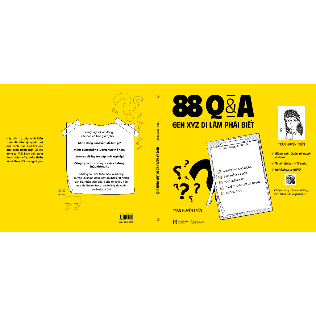 Sách - 88 Q&A Gen XYZ đi làm phải biết